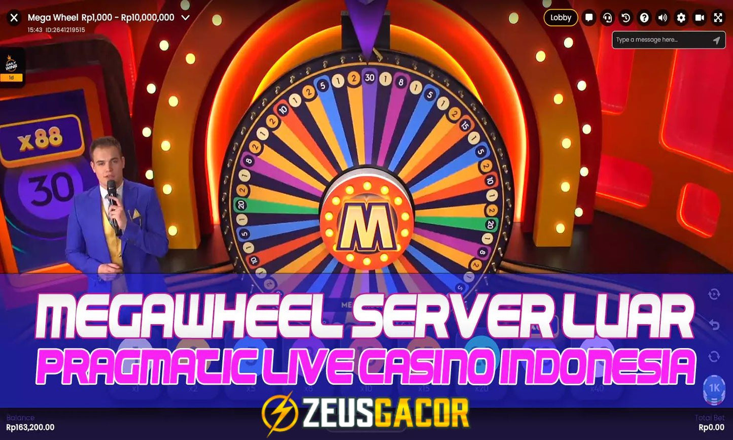 ZEUSGACOR: Mega Wheel Live Casino Online Pragmatic Terpercaya